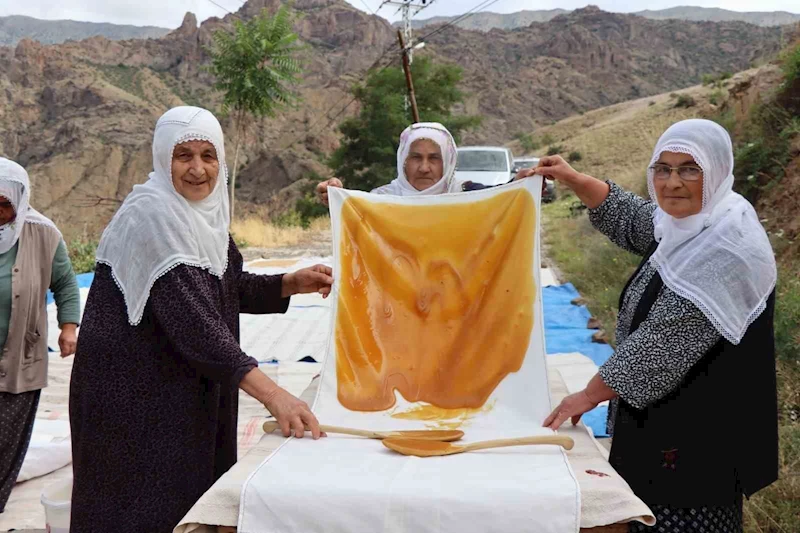 Pekmez ocakları bu kez pestil için yandı
