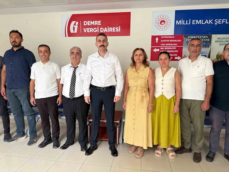 Demre Vergi Dairesi Müdürlüğü hizmete açıldı
