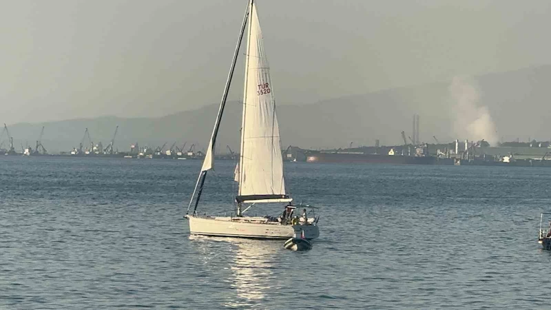 Kadın yelkenci, 1500 deniz milini 15 gün 6 saat 41 dakikada aştı
