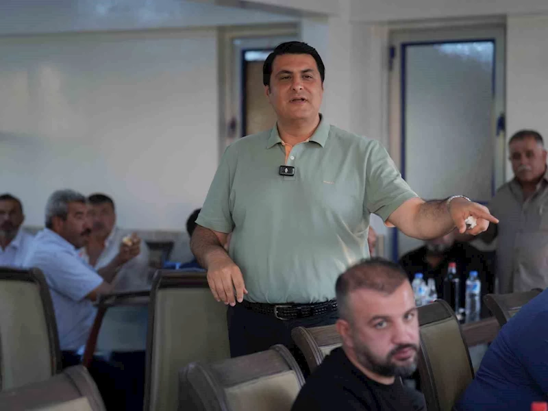 Yılmaz 42 mahalle muhtarı ile bir araya geldi
