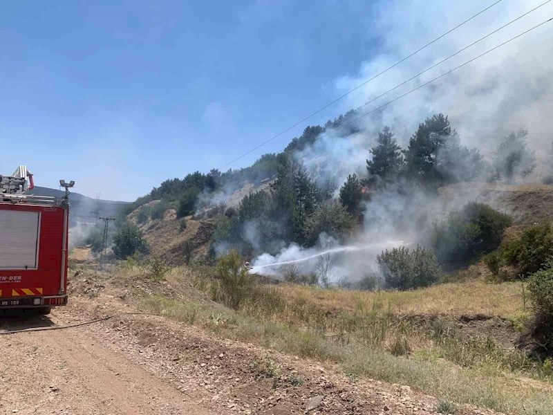 Tavşanlı’da orman yangını erken müdahaleyle söndürüldü

