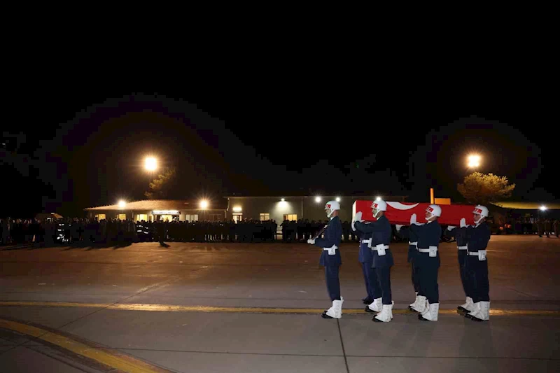 Şehit Ümit Üzüm’ün cenazesi Kayseri’ye getirildi
