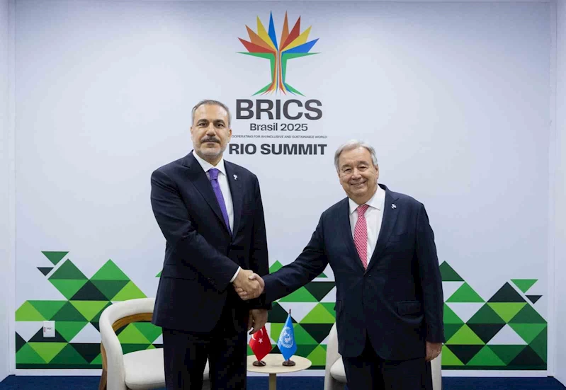 Bakan Fidan, BM Genel Sekreteri Guterres ile görüştü
