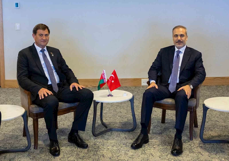 Dışişleri Bakanı Fidan, Belarus Dışişleri Bakanı Ryzhenkov ile görüştü
