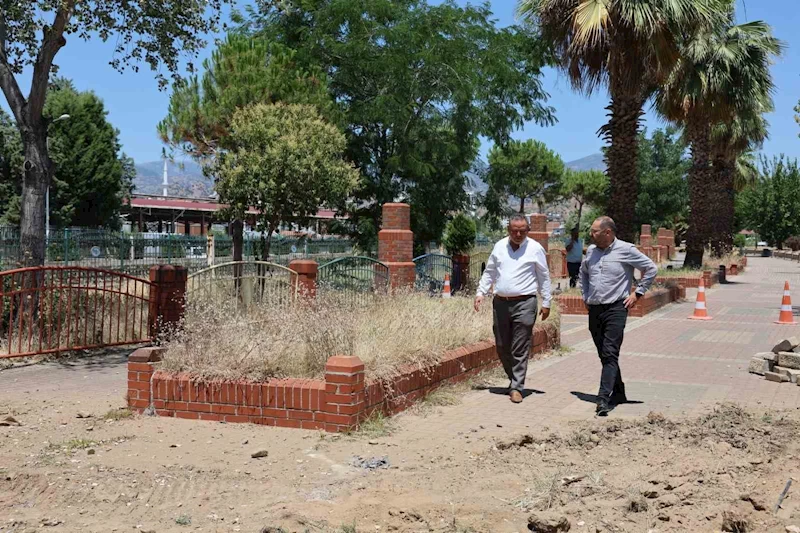 Aydın Büyükşehir’den Nazilli Yeşil Mahalle’de altyapı çalışması
