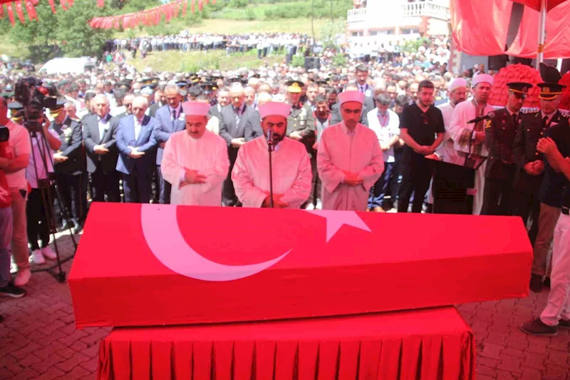 Ordulu şehit, son yolculuğuna uğurlandı
