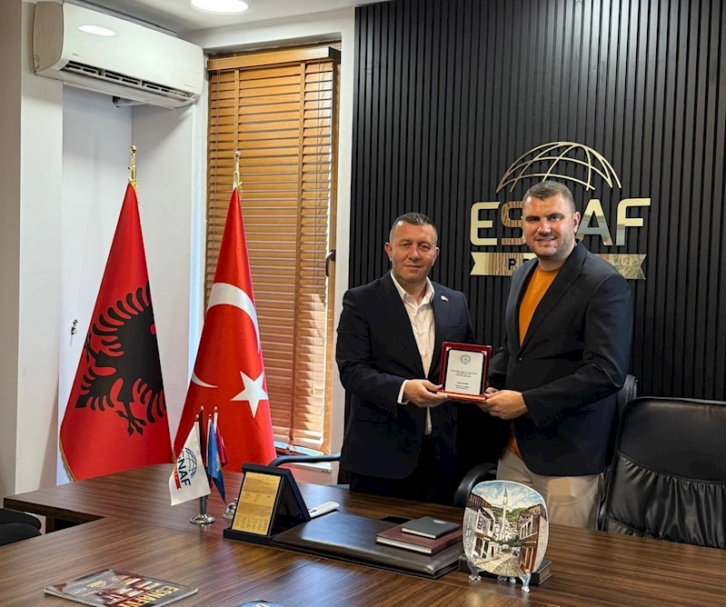 DESOB Başkanvekili Üçgül ticareti geliştirmek amacıyla Kosova’da temaslarda bulundu
