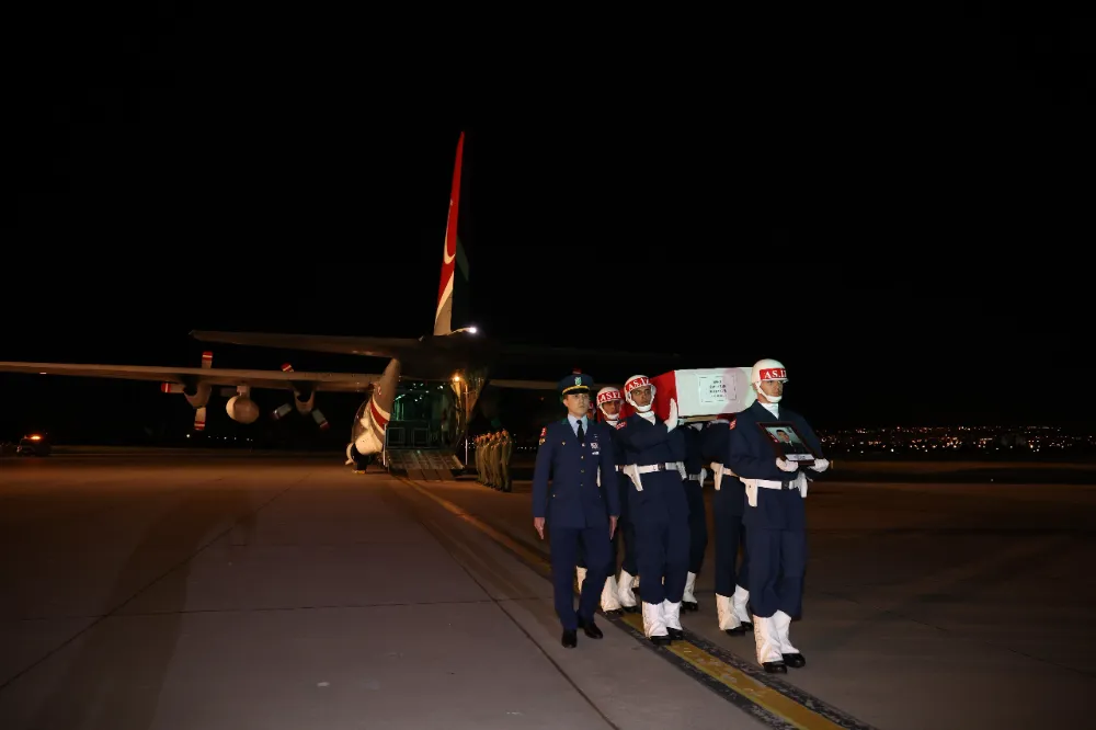 Şehit Uzman Çavuş Ümit Üzüm’ün cenazesi Kayseri’ye getirildi