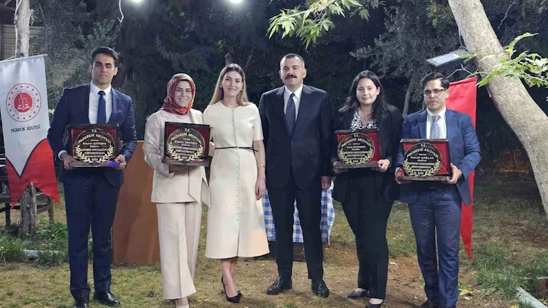 Pazarcık Adliyesi’nden tayin olan hakim ve cumhuriyet savcılarına vefa
