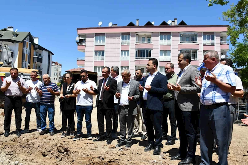 Vezirköprü’de yeni 112 Acil Sağlık Hizmetleri İstasyonu’nun temel atıldı
