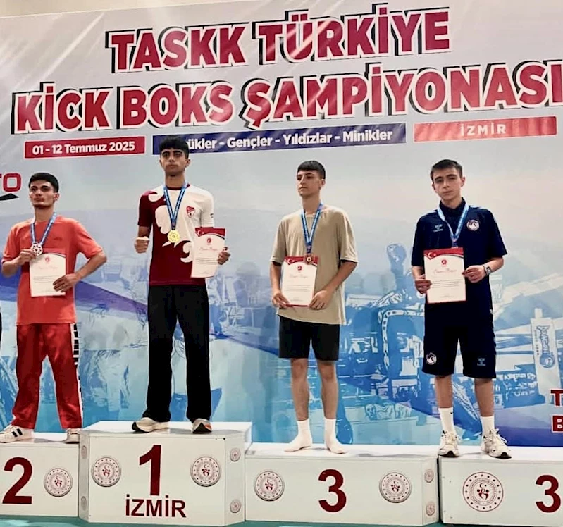 Türkiye Şampiyonası’nda Elazığ rüzgarı: 8 bronz madalya

