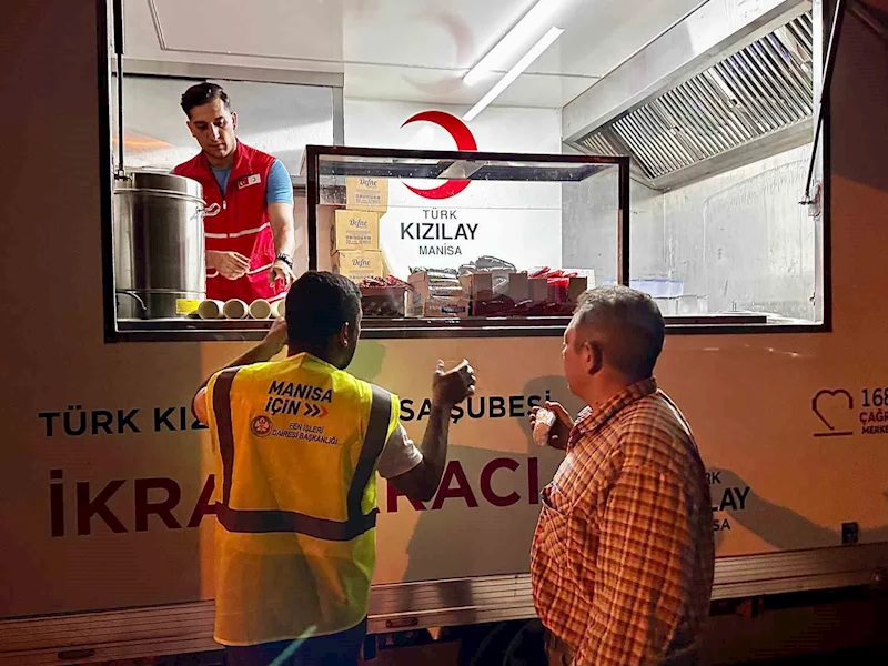 Manisa Türk Kızılay’dan orman ekiplerine destek
