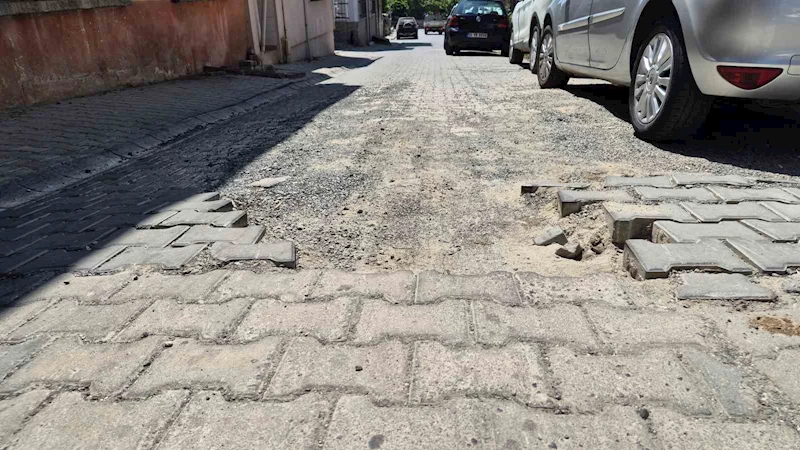 Tekirdağ’da sokaklar kazı alanına döndü
