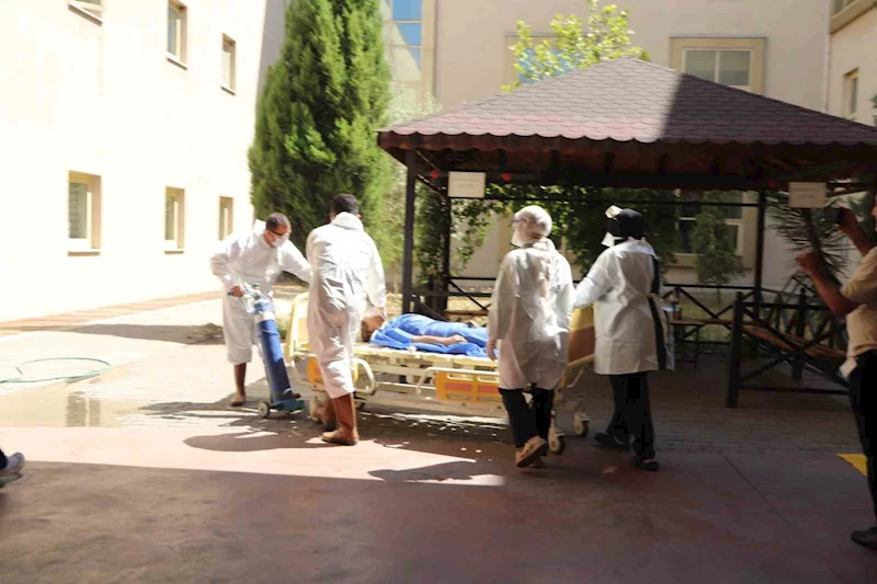 Turgutlu Devlet Hastanesi’nde gerçeği aratmayan HAP tatbikatı
