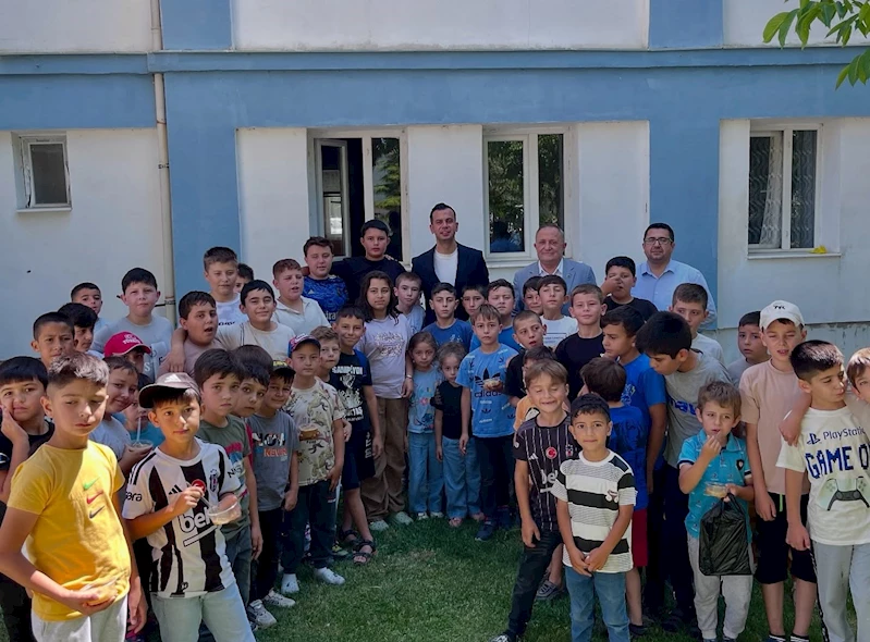 Kaymakam Aslan Yaz Kur’an Kursu öğrencileriyle buluştu
