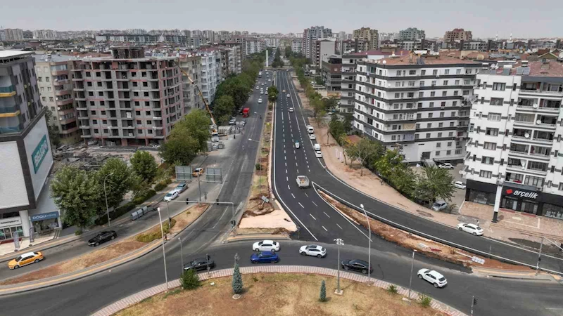 Selahaddin Eyyubi Bulvarı’nın bir kısmı asfaltlanarak hizmete açıldı
