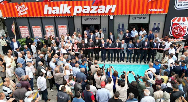 Halk Pazarı beşinci şubesini Demirciler’de açtı
