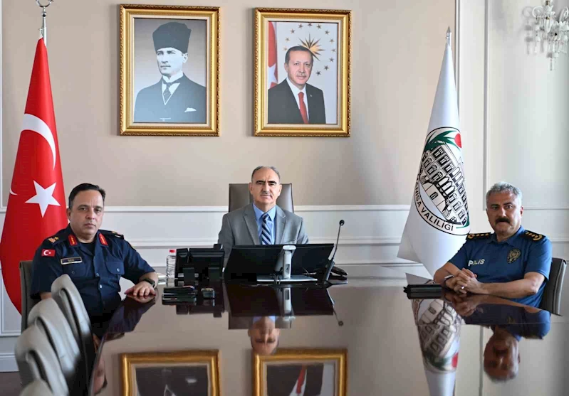 Temmuz ayı asayiş ve güvenlik değerlendirme toplantısı gerçekleştirildi
