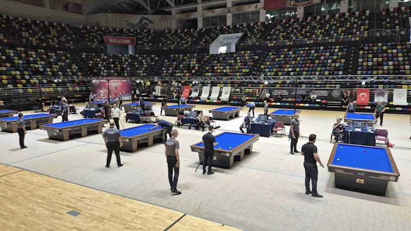Samsun’da bilardo şöleni
