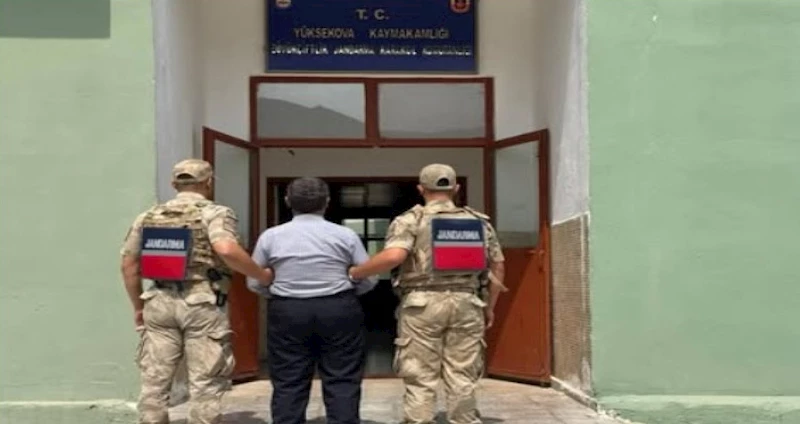 Hakkari’de 8 yıl 9 ay kesinleşmiş hapis cezası bulunan şahıs yakalandı

