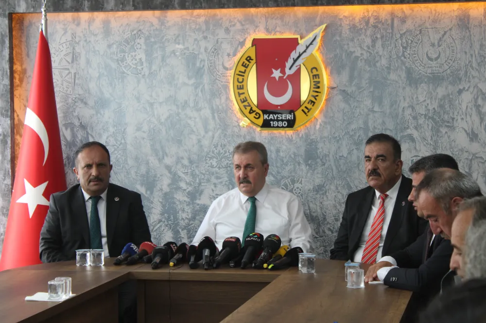 BBP Genel Başkanı Destici: 