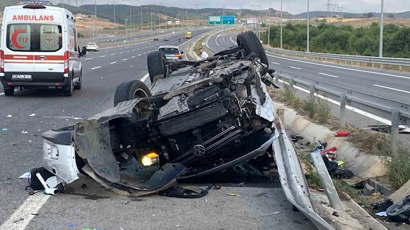 Kuzey Marmara’daki kazada anneden sonra oğlu da hayatını kaybetti
