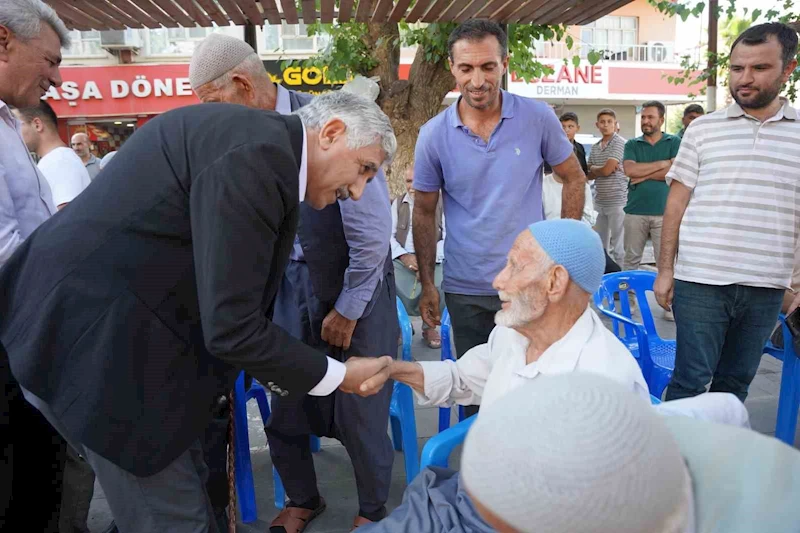 Kahta’da halkla buluşması düzenlendi

