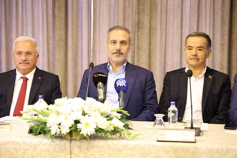 Dışişleri Bakanı Fidan: 