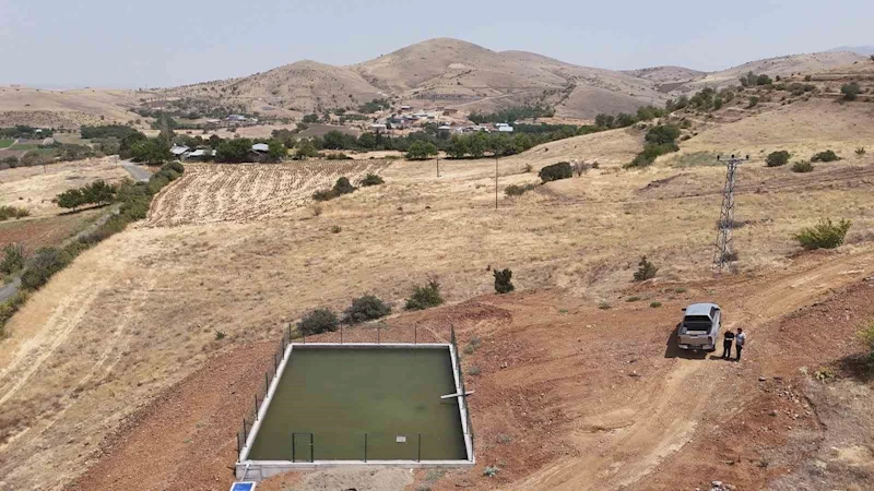 Elazığ İl Özel İdaresi’nden 6 adet sulama suyu tesisi
