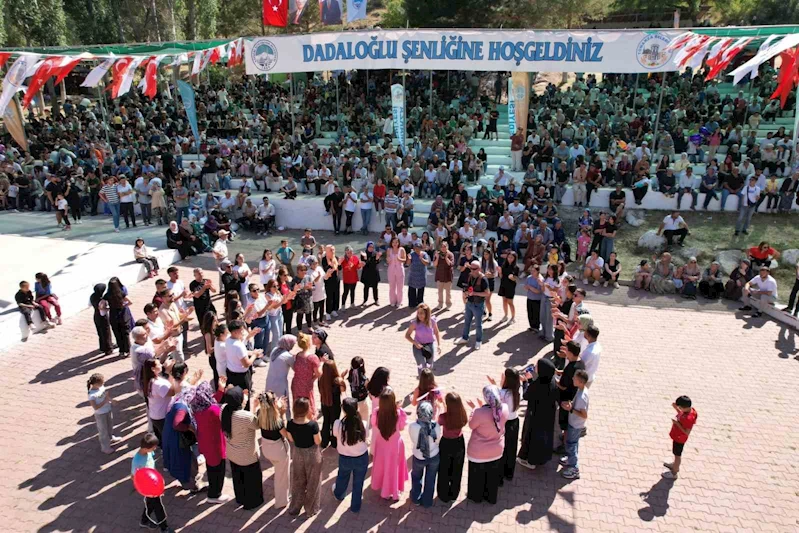 Dadaloğlu Şenlikleri coşkuyla yapıldı
