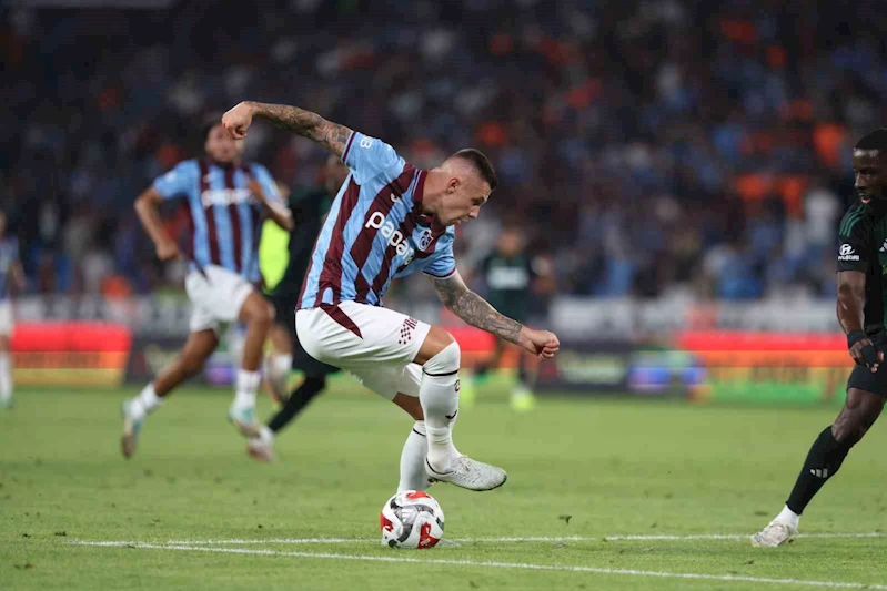 Trendyol Süper Lig: Trabzonspor: 0 - Kocaelispor: 0 (İlk yarı)
