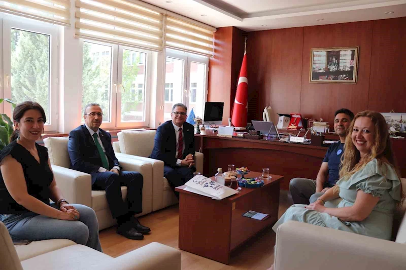 MEB Özel Eğitim ve Rehberlik Hizmetleri Genel Müdürlüğünden Eğitim Fakültesine iş birliği ziyareti
