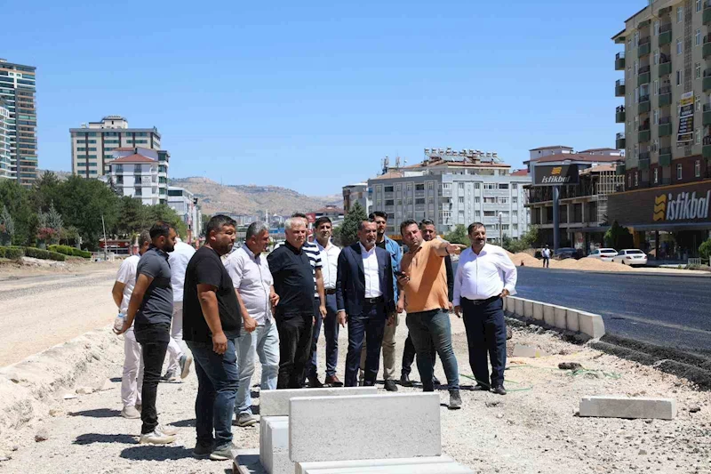 Başkan Şerifoğulları’ndan kavşak çalışmalarına yakın takip
