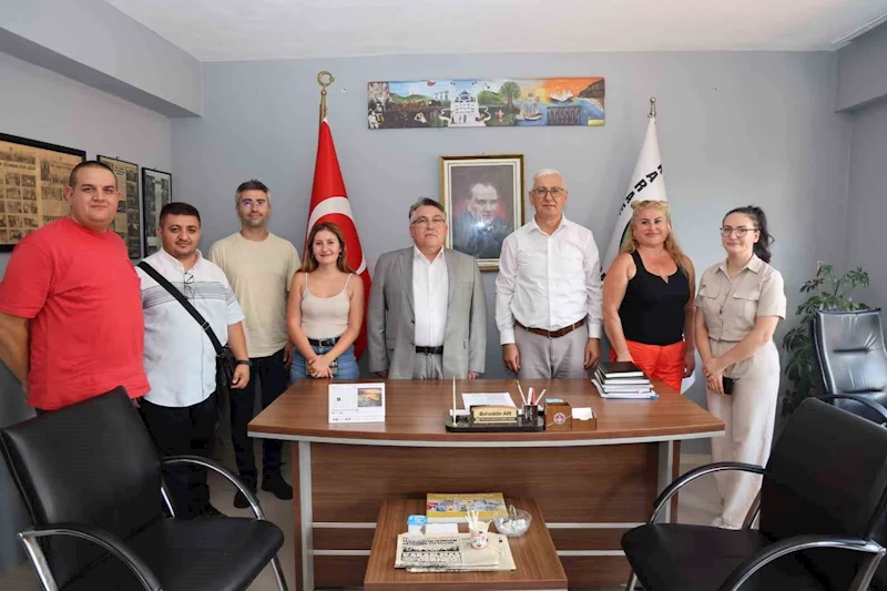 BEÜ Rektörü Özölçer’den Karaelmas Gazeteciler Derneği’ne ziyaret
