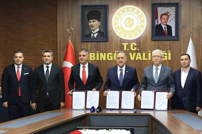 Bingöl’de okul yapım protokolü imzalandı

