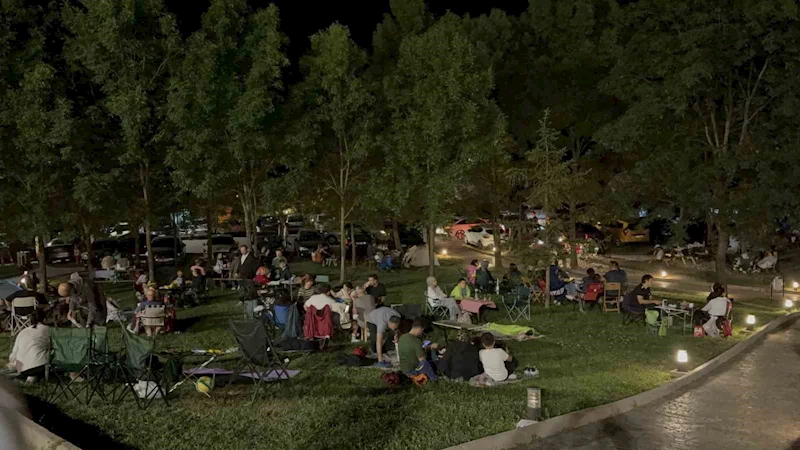 Meteor yağmuru etkinliği, doldu taştı

