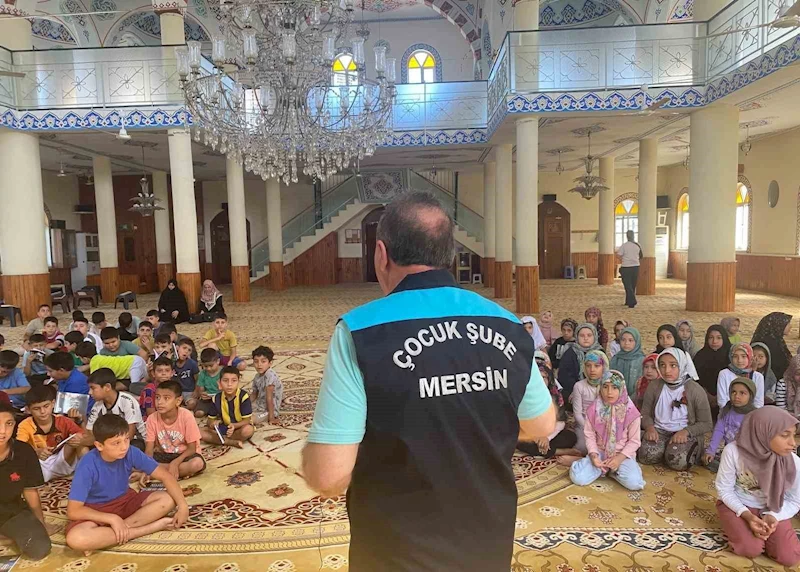 Mersin Emniyetinden güvenlik ve bilinçlendirme eğitimi
