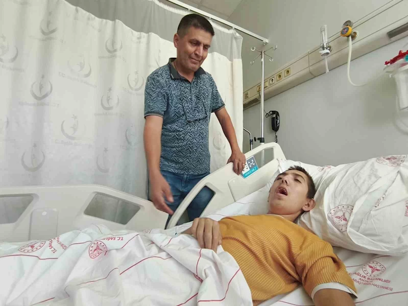 Otizmli çocuğun düştüğünü saklayıp 
