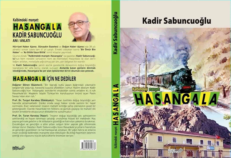 ’Kalbimdeki manşet: Hasangala’ kitabı baskıda
