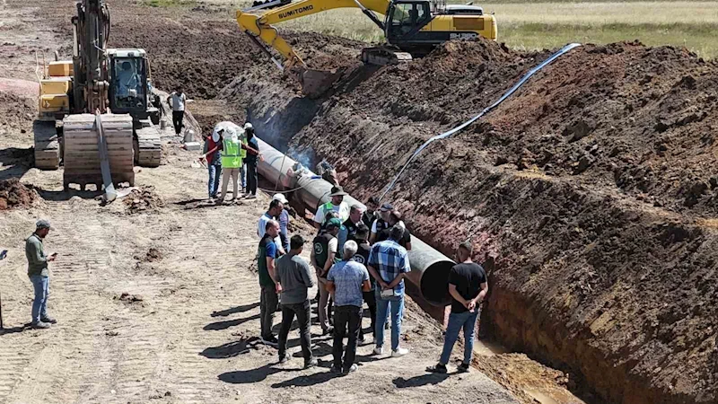Bayburt’taki gölet ve baraj inşaatları incelendi
