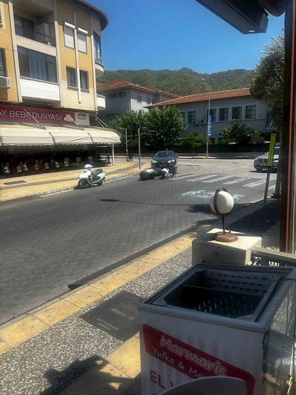 Marmaris’te motosiklet kazası

