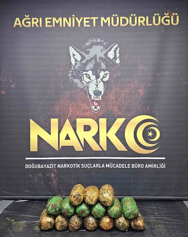 Ağrı’da tırda 18 kilo 550 gram metamfetamin ele geçirildi
