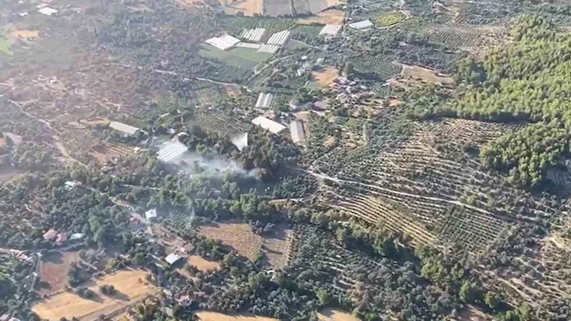 Seydikemer’deki orman yangını büyümeden söndürüldü
