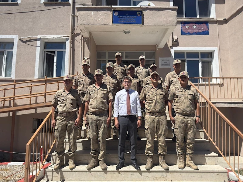Kaymakam Arıkan Başpınar Karakolunda incelemede bulundu
