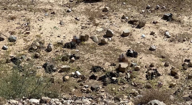 Yüksekova’da mezarlık yanına bırakılan bira şişeleri tepki topladı
