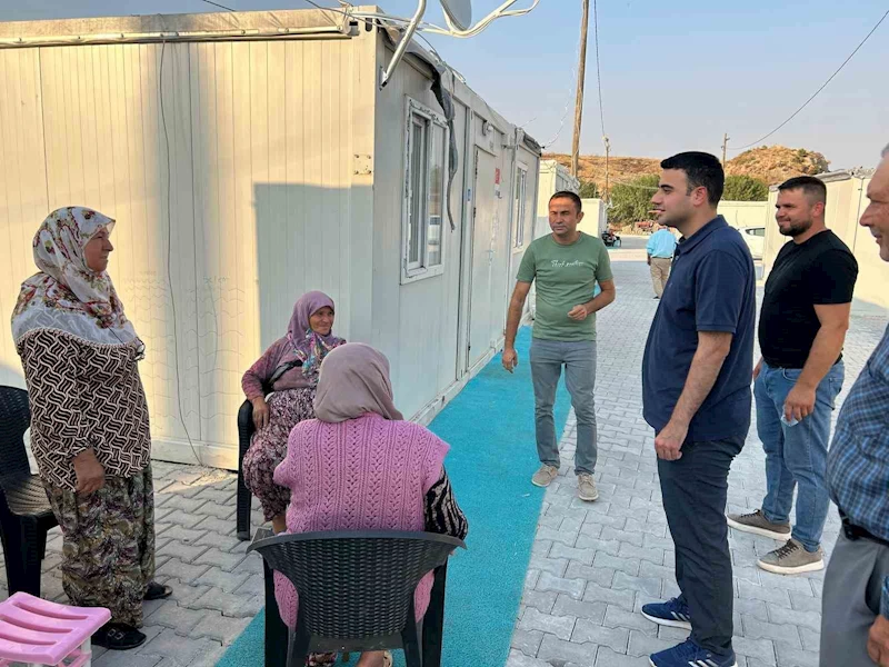 Osmaneli Kaymakamı Abdüssamed Kılıç yangından etkilenen vatandaşlarla buluştu
