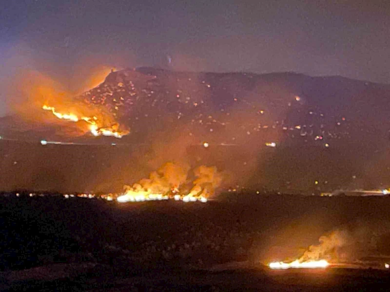 Diyarbakır’ın 2 ilçesinde çıkan yangın söndürüldü
