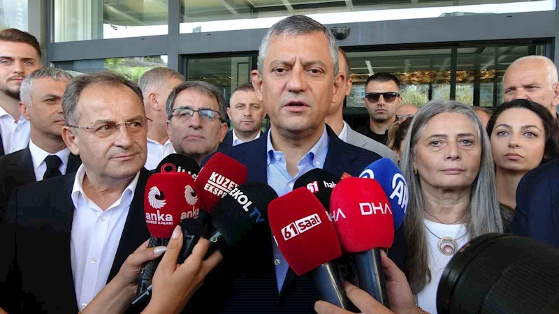 CHP Genel Başkanı Özgür Özel Trabzon’da

