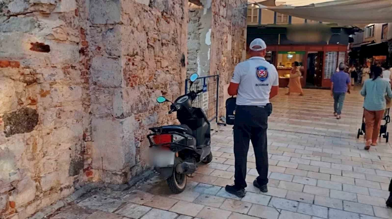Zabıtadan motosiklet ve skuter denetimi
