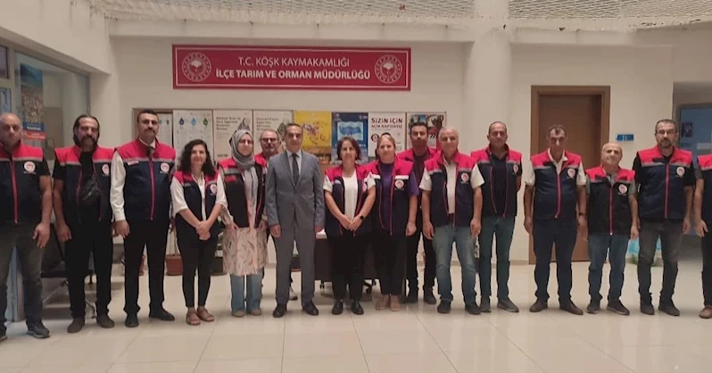 Aydın Tarım ve Orman İl Müdürü Temiz, Köşk’te personelle buluştu

